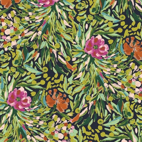 Bloomsbury Writer's Garden Stem BLB-54723 Bari J. Art Gallery Half Yard