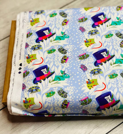 Curiouser & Curiouser PWTP165.DAYDREAM 6PM Somewhere Tula Pink FreeSpirit Half Yard