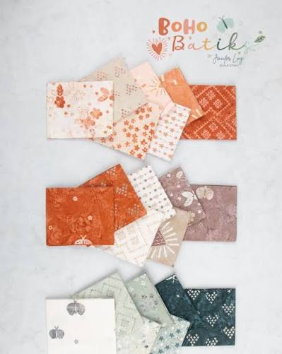 Boho Batiks 5" Charm Pack Stacker 5-BT23777-42 Jennifer Long Riley Blake