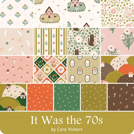 It Was the 70s 600546 Pre-cut 10x10 Cora Vickers Cloud9
