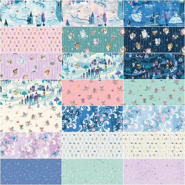 Wishes FQ­-18070­-21 Fat Quarter Bundle Jill Howarth Riley Blake