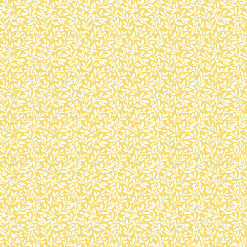 Matilda Jane Yellow by Terri Henson for Poppie Cotton MA25104 by the Half Yard