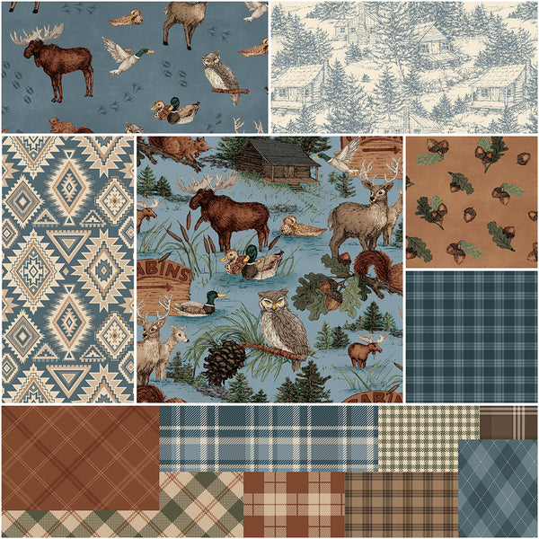 Whispering Pines 10­-17950­-42 10" Stacker Riley Blake