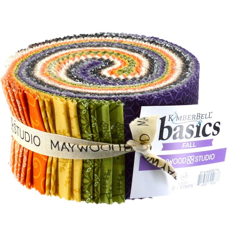 KimberBell Kim's Picks Fall 2.5" Strips Jelly Rollow Maywood Studio