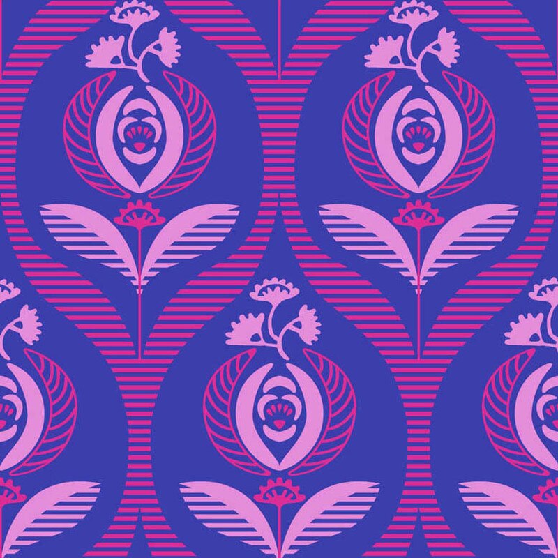 Lovely Day Mel Blue Jennifer Paganelli RB Studios RBSLD3820/07 By the Half Yard