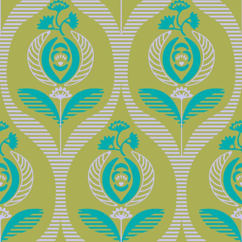 Lovely Day Mel Lime Jennifer Paganelli RB Studios RBSLD3820/13 By the Half Yard