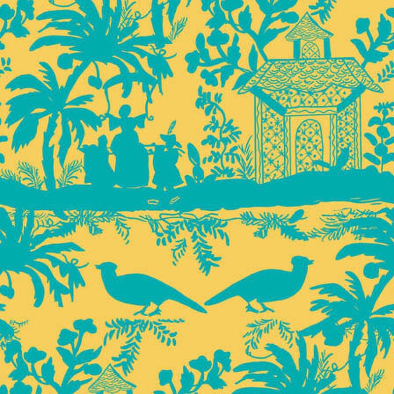 Lovely Day Rosanne Yellow Jennifer Paganelli RB Studios RBSLD3830/08 By the Half Yard