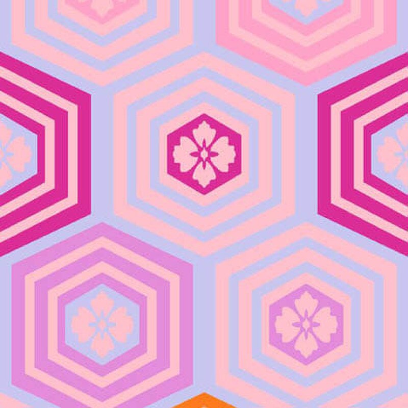 Lovely Day Kristen Pink Jennifer Paganelli RB Studios RBSLD3840/14 By the Half Yard