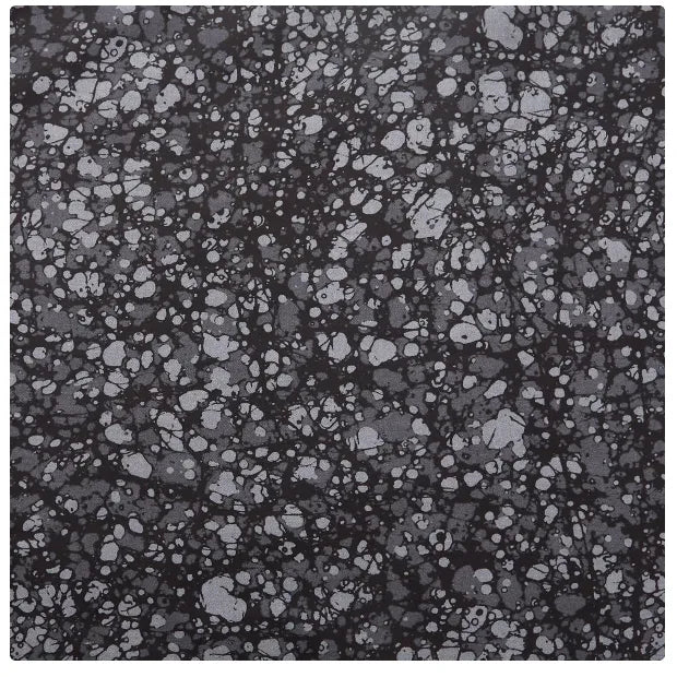 3 Yard 108" Wideback Crackle Mosaic Black Henry Glass