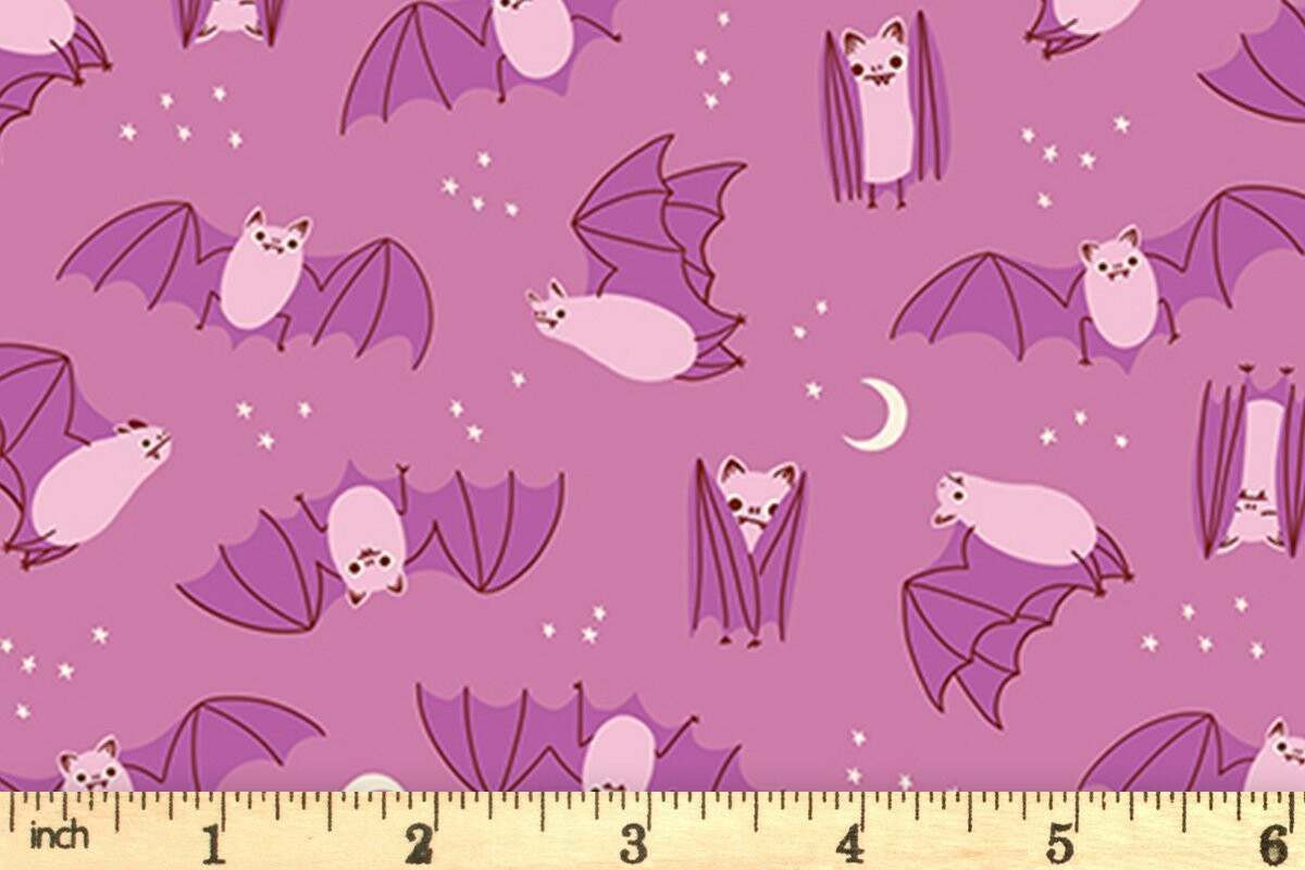 Freaky Familiars RS5194 13 Heliotrope Ruby Star Moda Half Yard