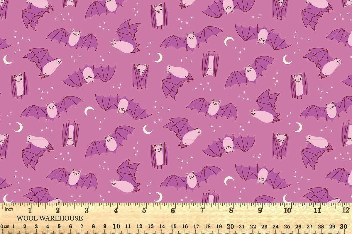 Freaky Familiars RS5194 13 Heliotrope Ruby Star Moda Half Yard
