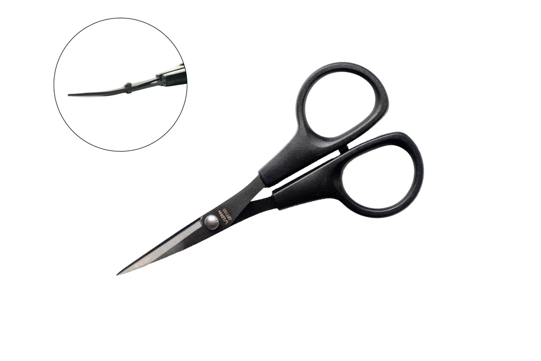 LDH 4.75" Curved Blade Scissors CBT100 Midnight Edition
