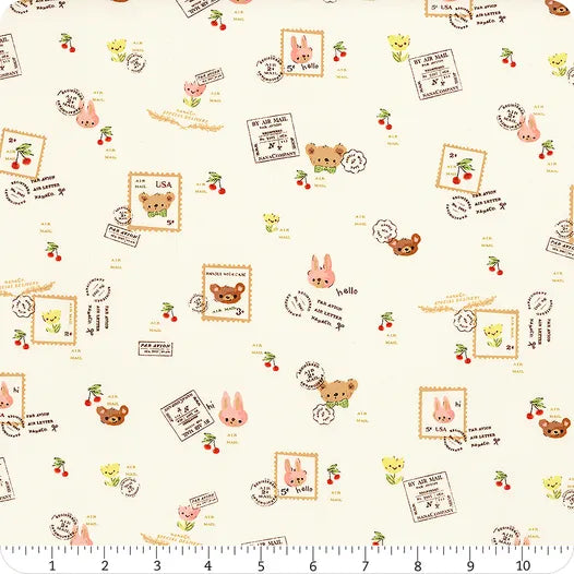 Minimo Air Mail MIN-21200 Art Gallery Half Yard