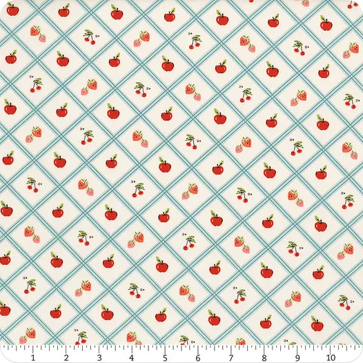 Minimo Cherry Tiles MIN-21202 Art Gallery Half Yard