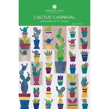 Missouri Star Cactus Carnival Template Bundle - 7 Pieces