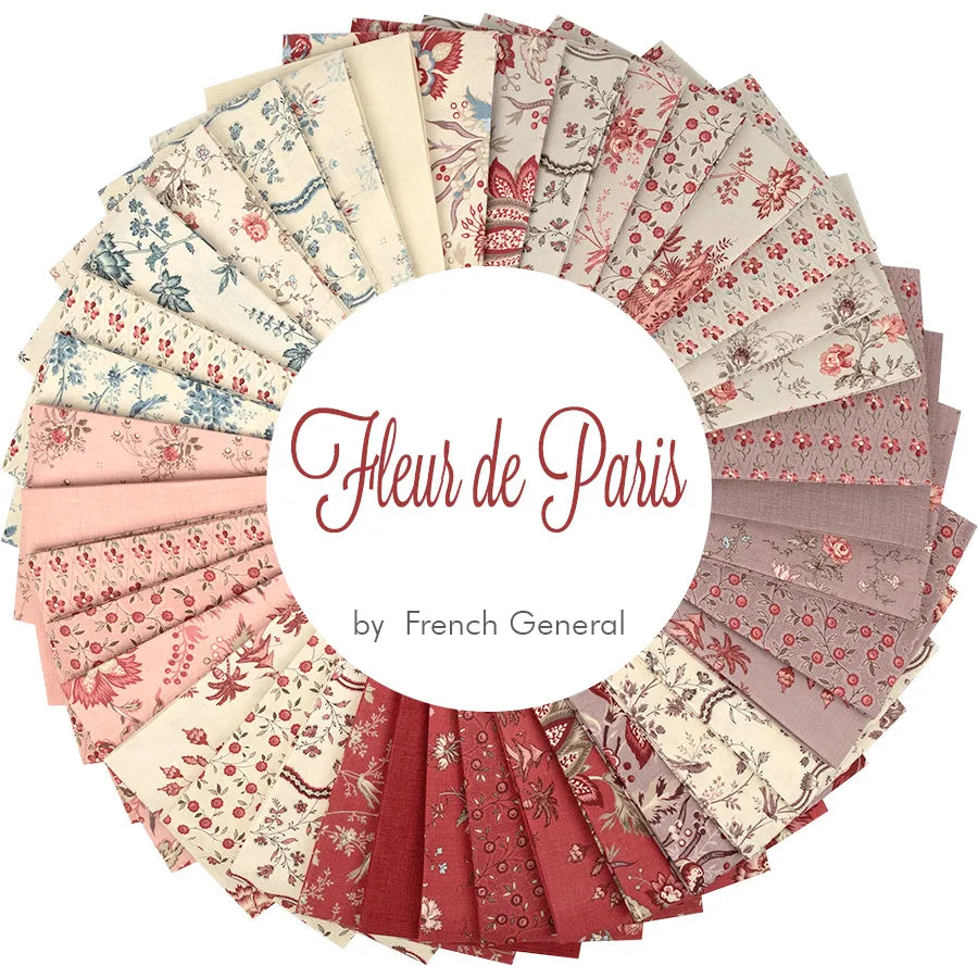 Fleur De Paris 13992 18 Lavender Moda Half Yard