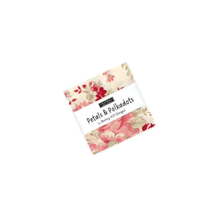 Petals and Polka Dots 2.5 Mini Charm Moda Fabrics