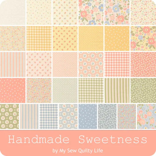 Handmade Sweetness 32 Fat Quarters + Panel Bundle 31790AB My Sew Quilty Life Moda