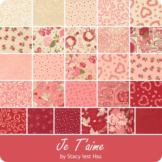Je Taime 26 Fat Quarter Bundle 20990AB Stacy Iest Hsu Moda