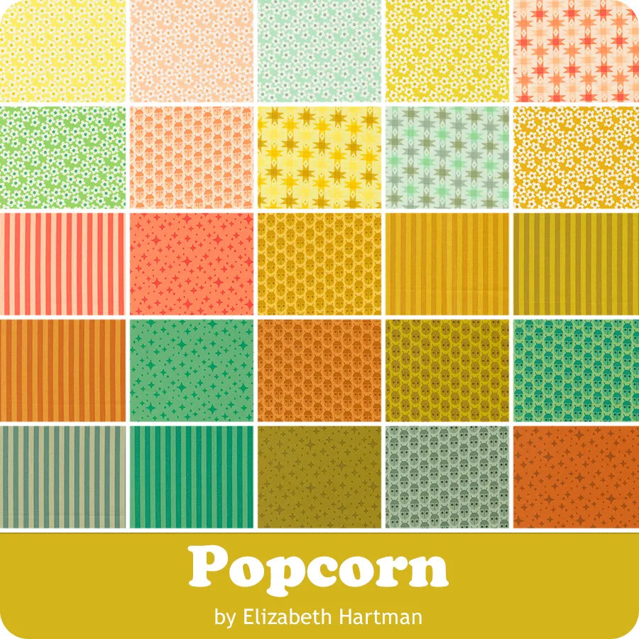Popcorn 25 Fat Quarter Bundle 51280AB Elizabeth Hartman Moda