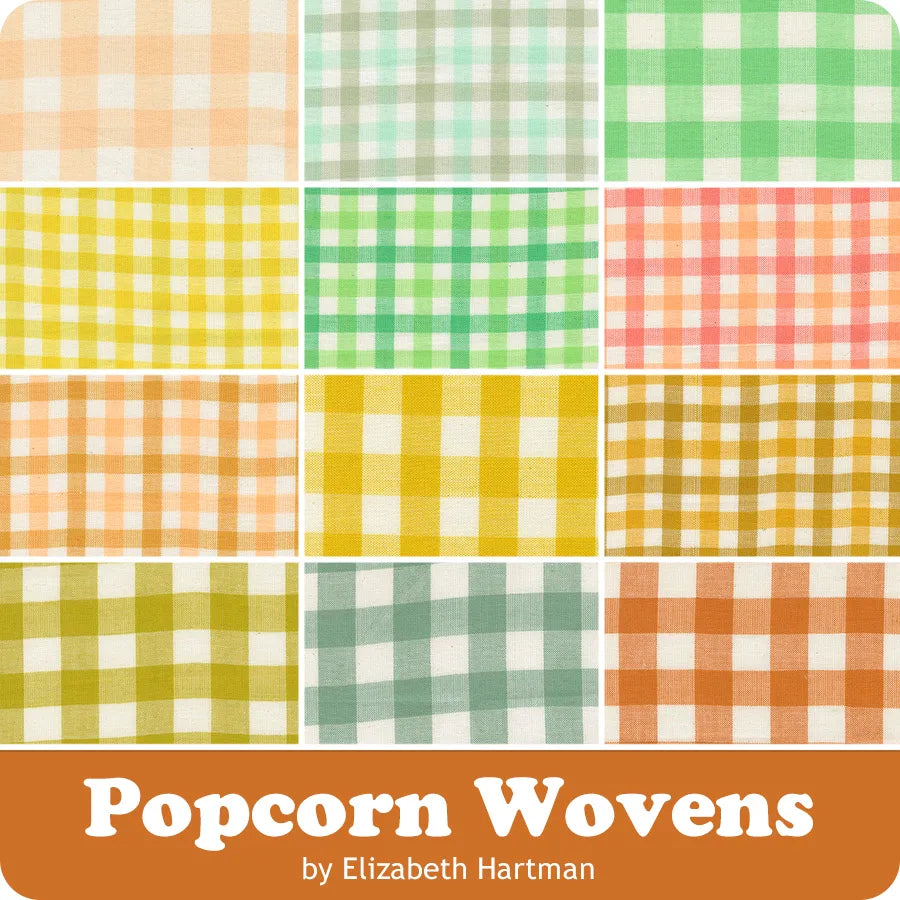 Popcorn Wovens 10" Layer Cake 51285LC Elizabeth Hartman Moda