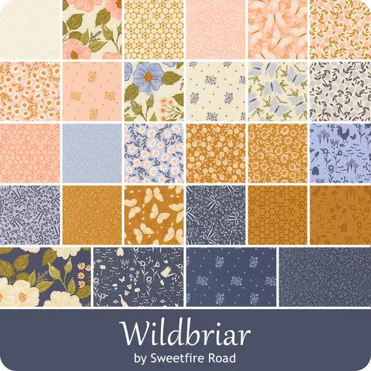Wildbriar Fat Quarter 43220AB Sweetfire Road Ruby Star