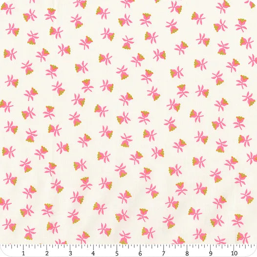 Mystic Fable RS4151 13 Neon Pink Ruby Star Half Yard
