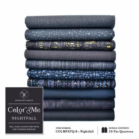 Color Me COLMFATQ-8 Nightfall Fat Quarter Whistler Studios Windham