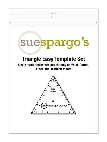 Sue Spargo's Triangles Easy + Creative Stitching Templates