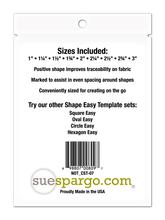 Sue Spargo's Triangles Easy + Creative Stitching Templates