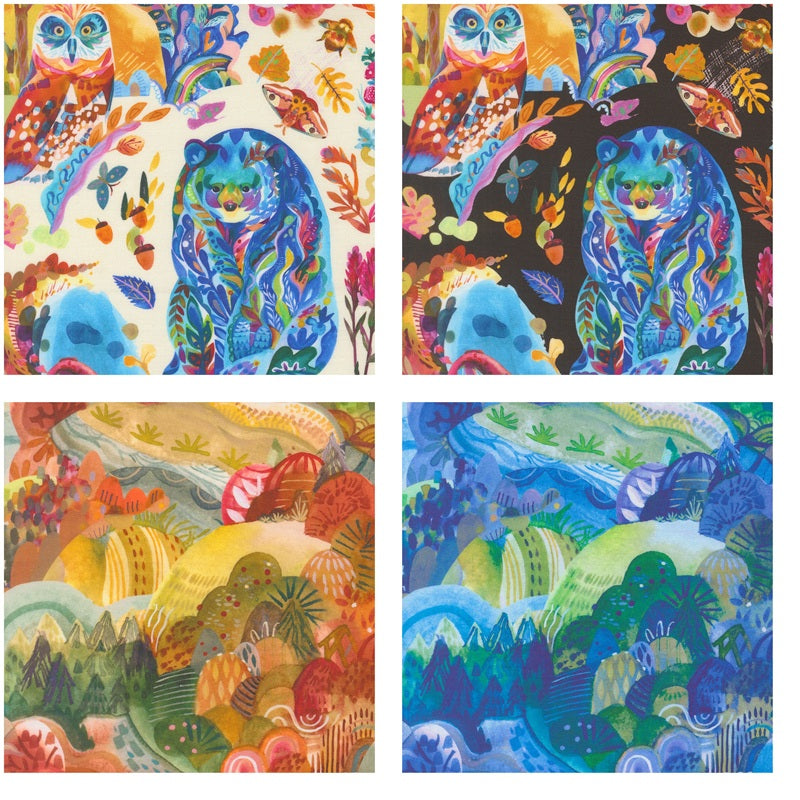 Northern Brights 23 Fat Quarter Bundle 21850AB Amarilys Henderson Moda