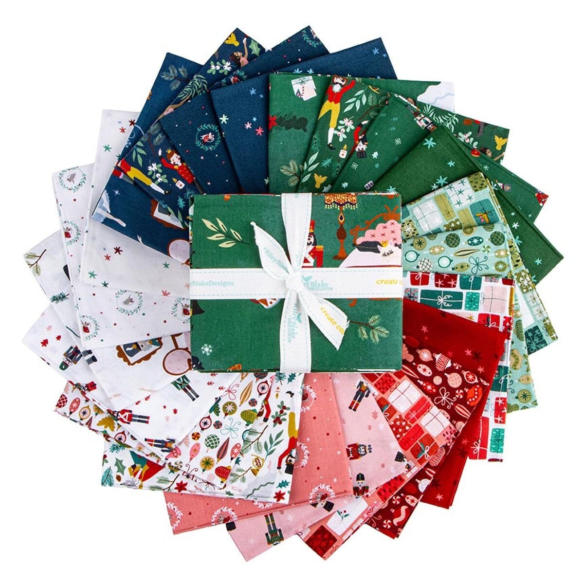 Nutcracker Tradition 22 Fat Quarter Bundle Jennifer Long Riley Blake