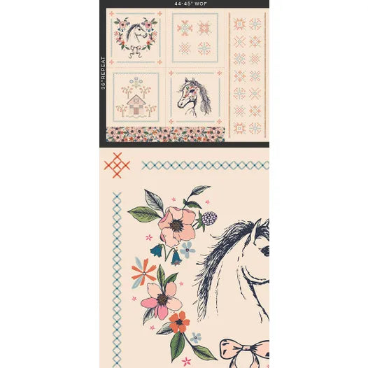 The Orchard 1 Yard Horse Story Panel ORC-34713 Art Gallery