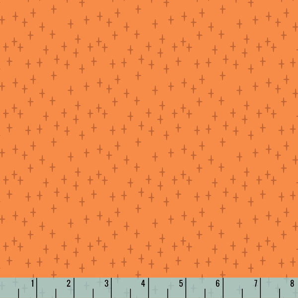 Happy Haunting Twinkle Toss Orange 230431 Ann Gardner Cloud9 Half Yard