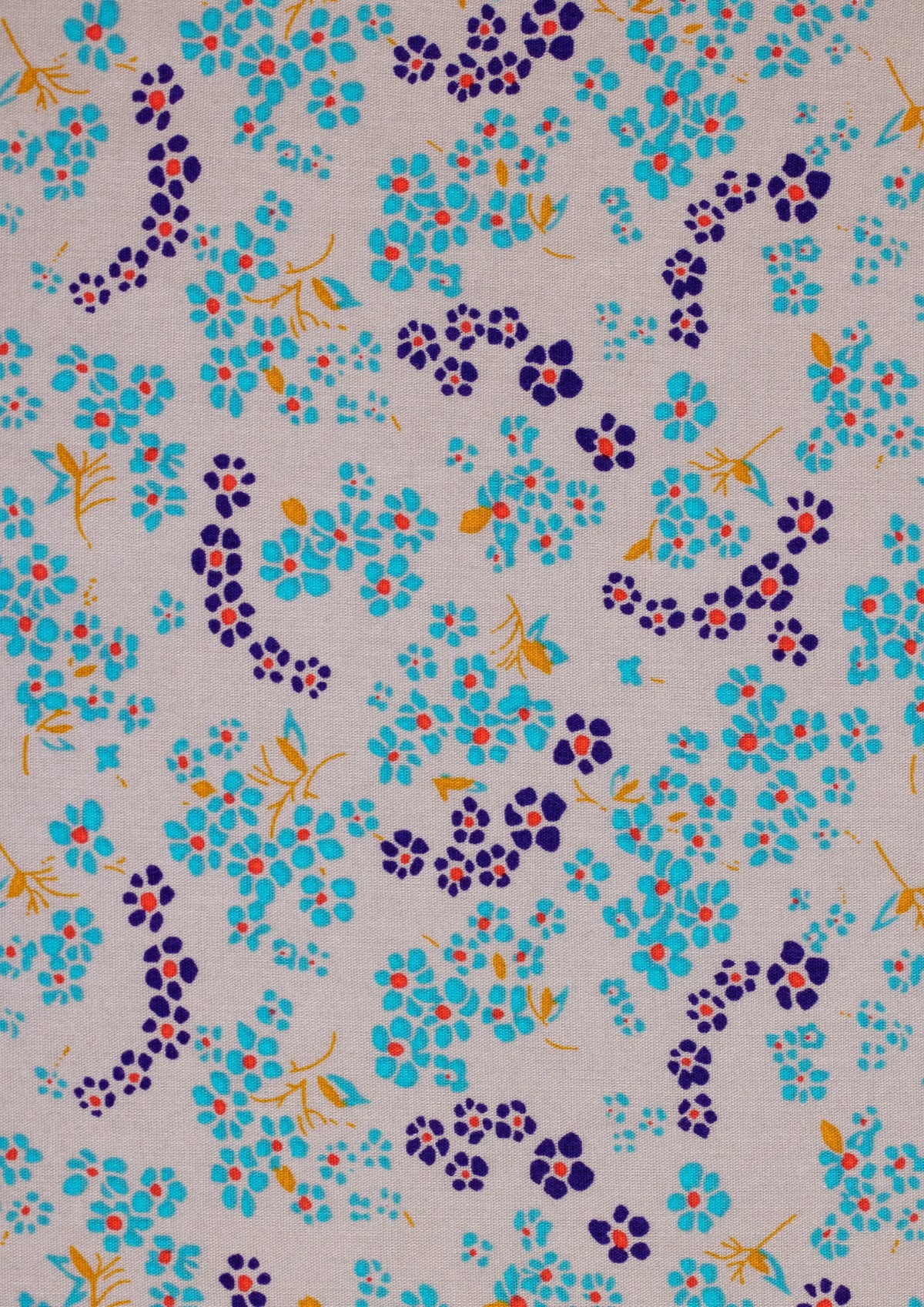 Hanako Gray Poplin 877 Petit Pan Half Yard