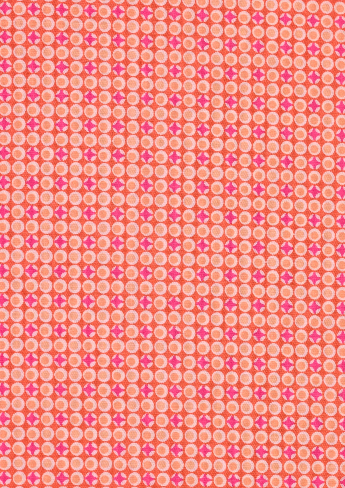 Django Tangerine 237 Poplin Petit Pan Half Yard