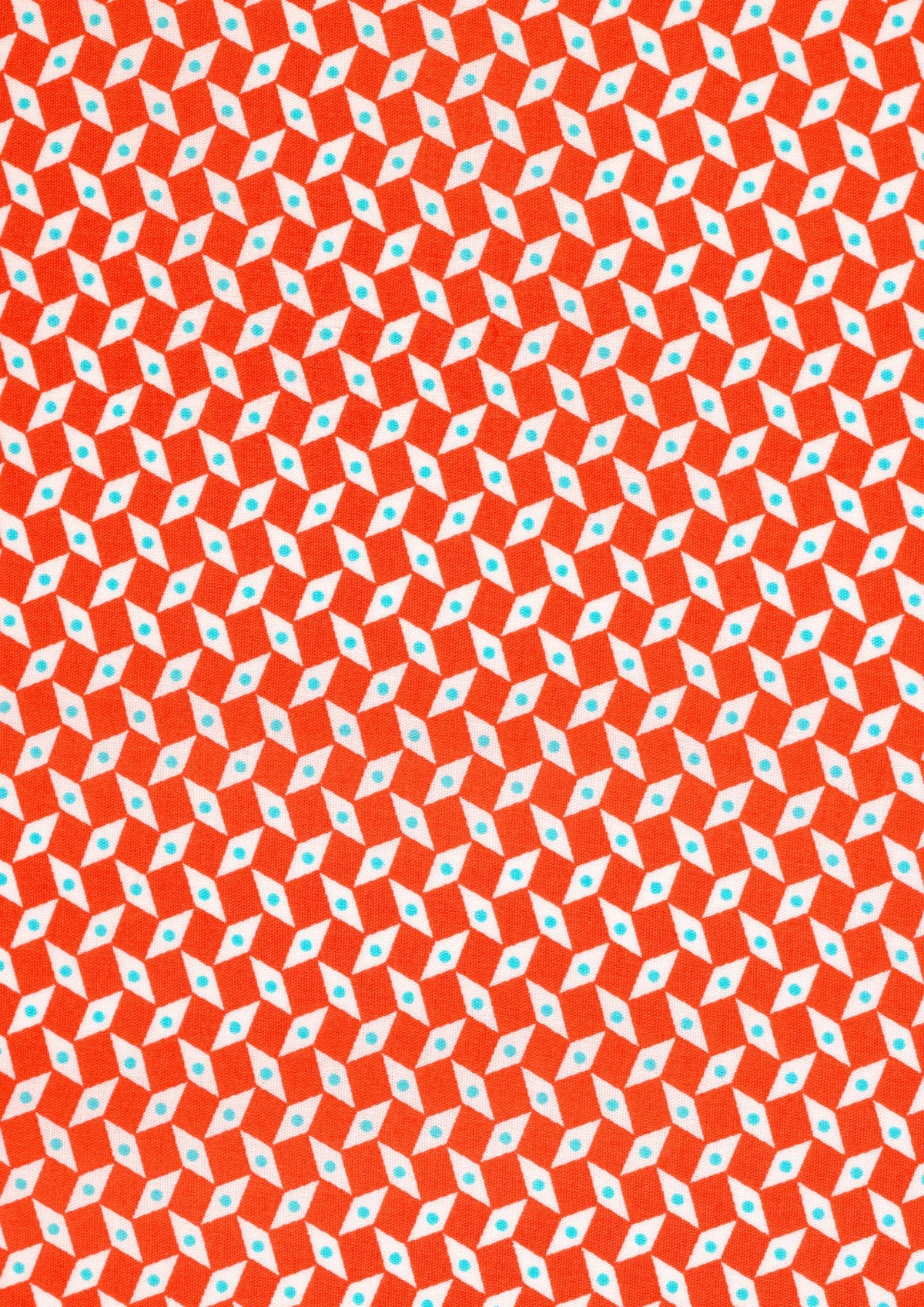 Petit Pan Pépin Orange Poplin 476 Half Yard x 60"