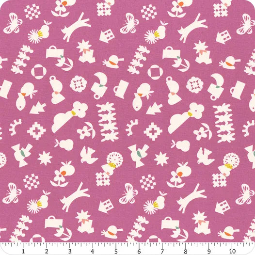 Paper Cuts 2 Heliotrope All Goods Purple Ruby Star Society RS1108 15 Half Yard