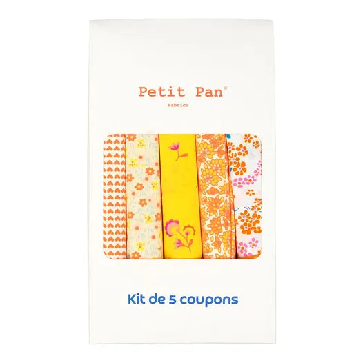 Petit Pan 5 Fat Quarters Hanako Blanc 379