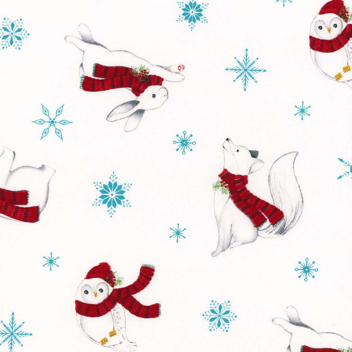 Woodland Wishes Bear Toss 27905-10 Northcott Half Yard