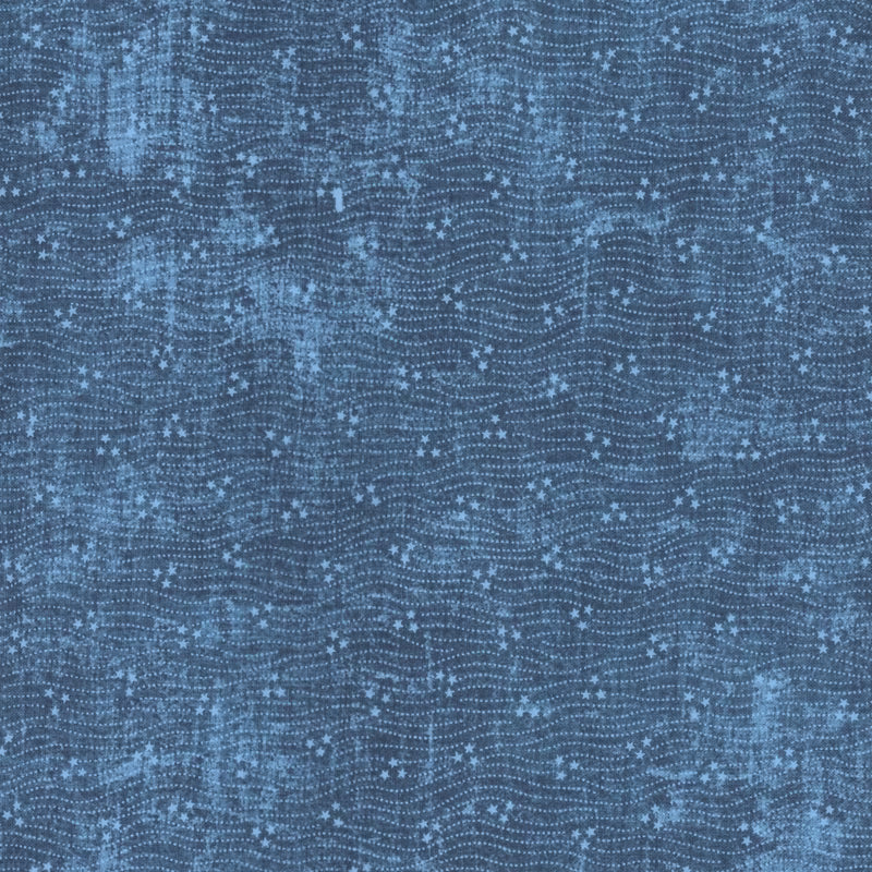 American Heartland 28738-44 Blue Northcott Half Yard