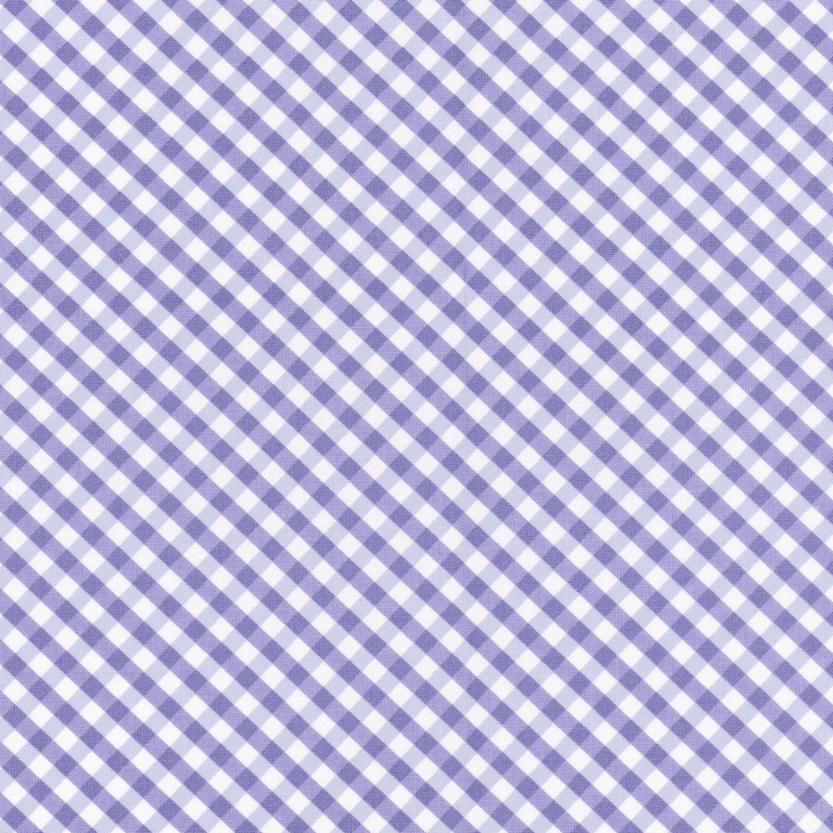 In the Garden Gingham C16835-PERIWINKLE Riley Blake Half Yard