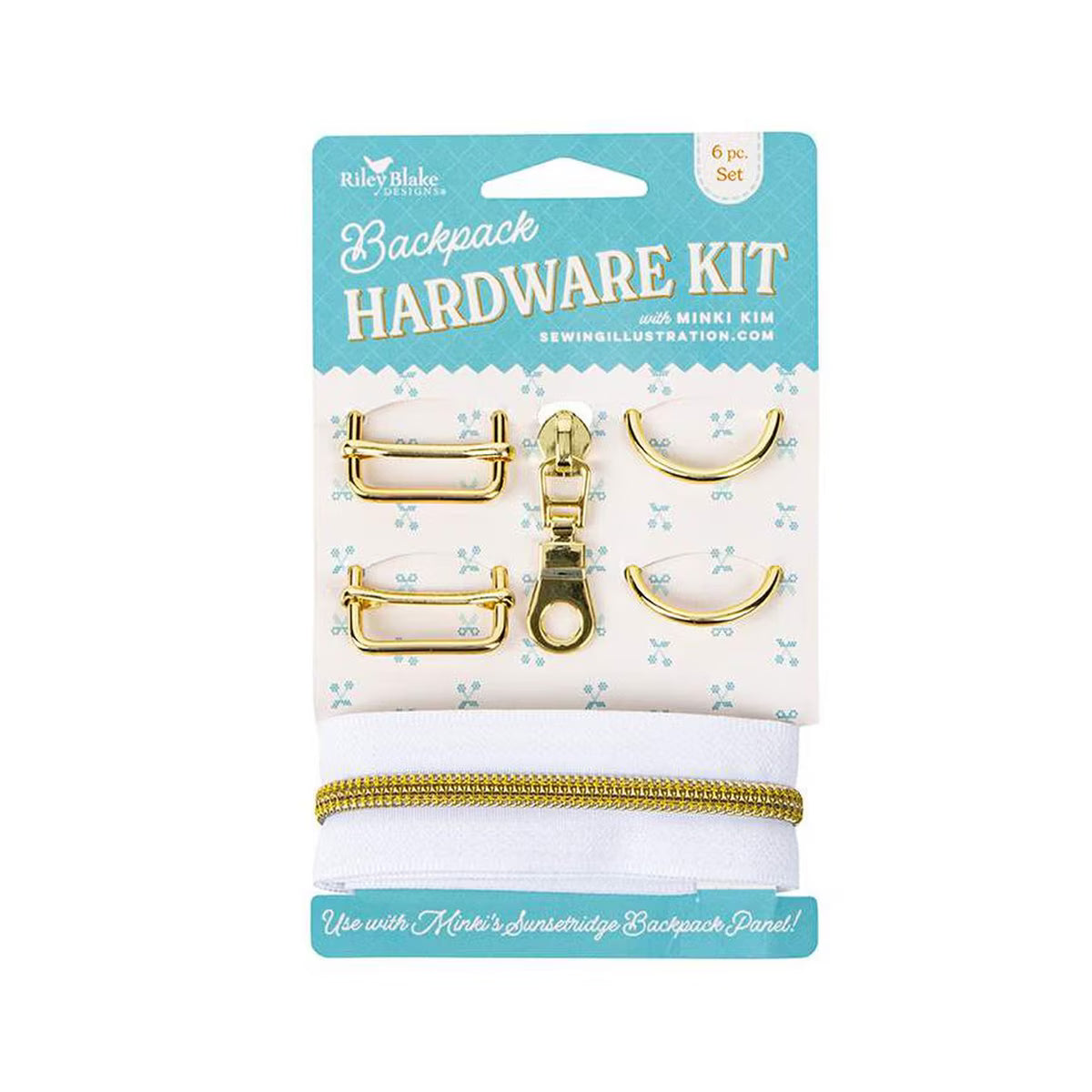 Minki Kim Ashmere Backpack Hardware Kit P210-P15739