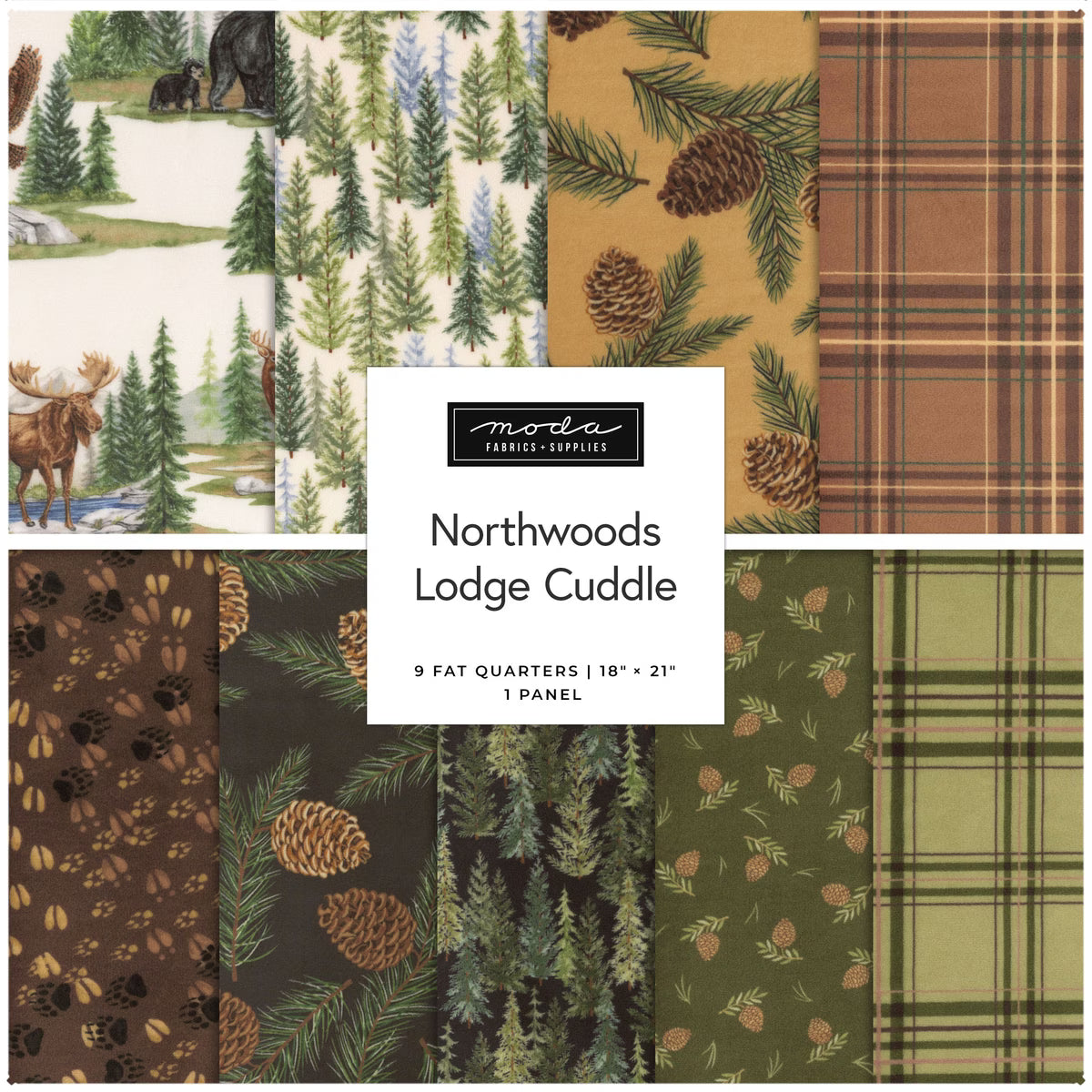 Northwoods Lodge Quilt Fat Quarter 56190ABQC Deb Strain Moda