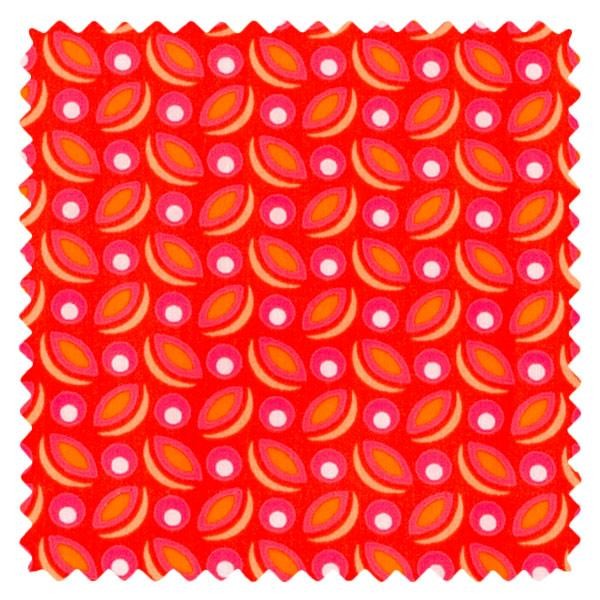 Ultramarine Cereal 844 Tangerine Poplin Petit Pan Half Yard