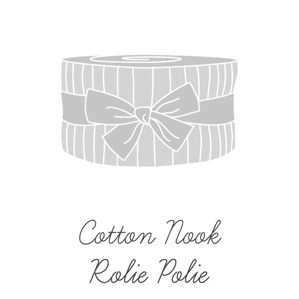 Cotton Nook RP­-17970­-40 2.5" Rolie Polie Riley Blake