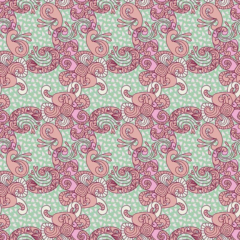 Punakiaki Blow Hole Pink Kathy Juriss RB Studios RBSPU4800/14 By the Half Yard