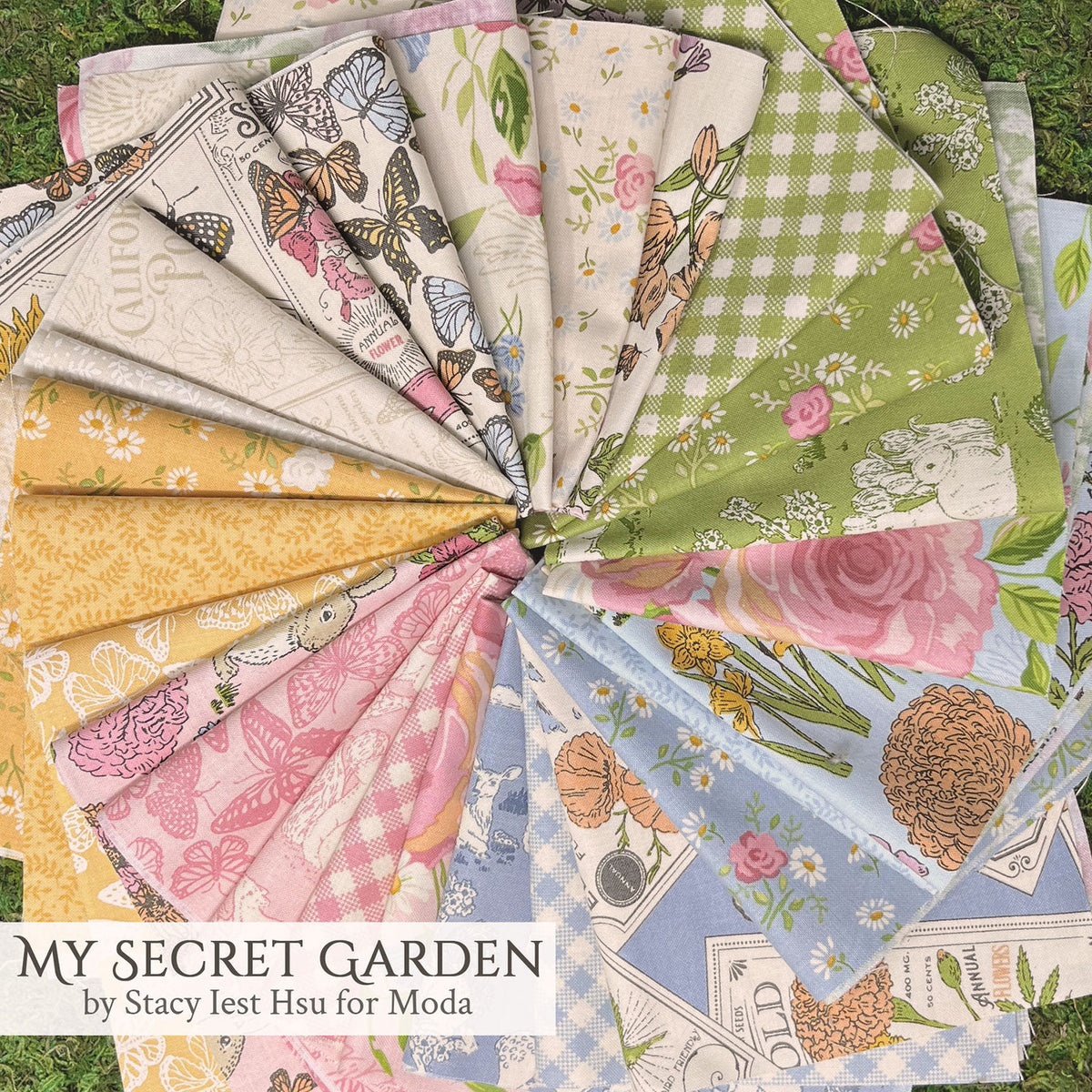 My Secret Garden 24" Panel 20958 11 Cloud Stacy Iest Hsu Moda