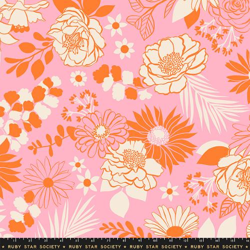 Ruby Star Reverie 108" 3-Yard Bundle Wide Back by Melody Miller - Posy