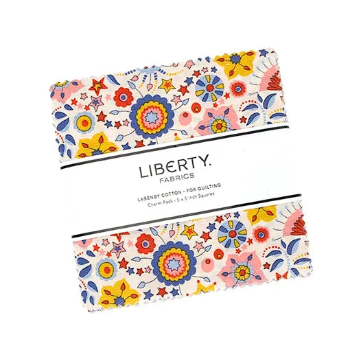 Summer Fair 5 Inch Stacker Liberty Fabrics 0166SQ-SF-5 Riley Blake
